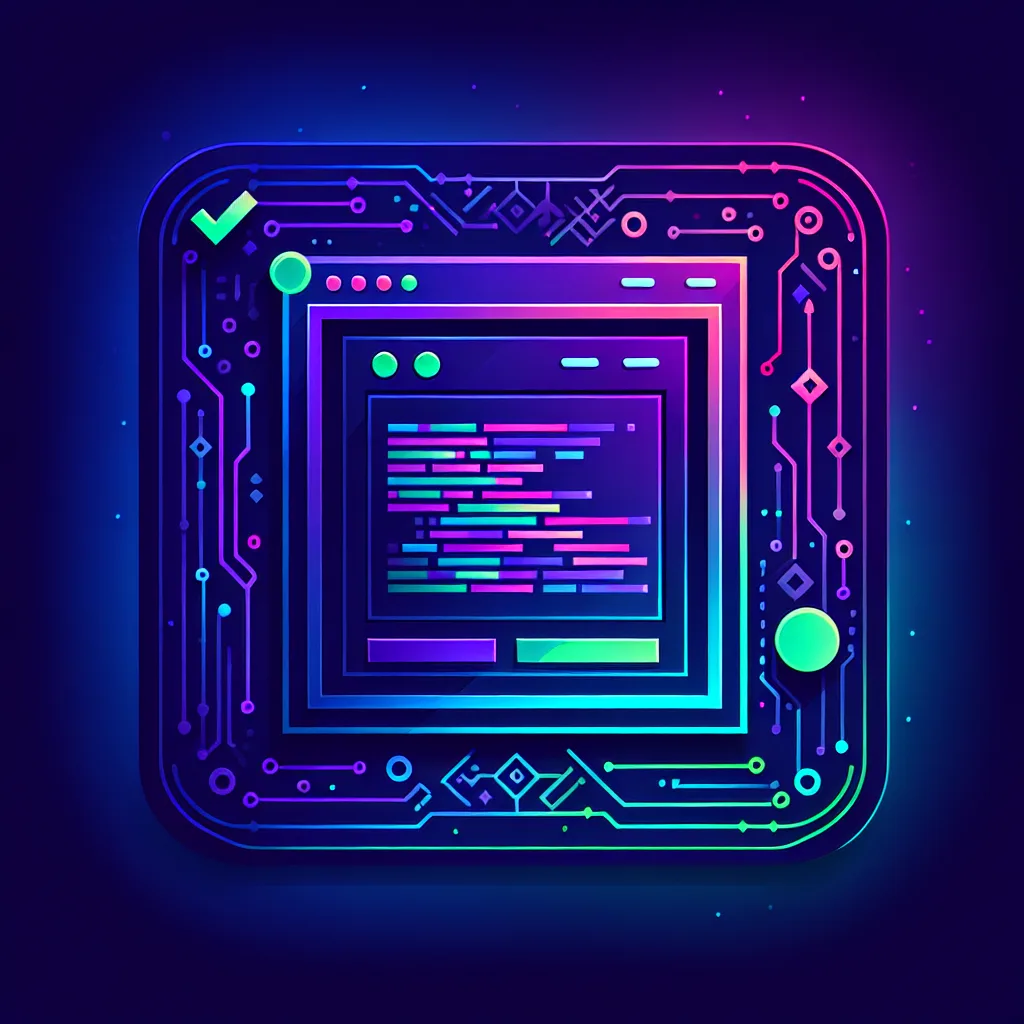 Illustration of split screen between rendered above the fold web page and CSS code blocks with a green checkmark